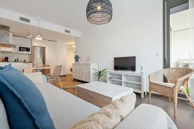 Image de Appartement avec piscine et paddle à 100m plage