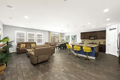 Image de Spacious 6-bedroom One- Floor villa with Ac and WiFi in serene Riverside