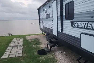 Image de Rv On Carancahua Bay Palacios, Tx with Beautiful View