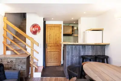 Image de Duplex au pied des pistes avec piscine et animaux admis