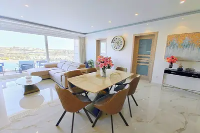 Luxury Seafront Haven in Sliema, Malta