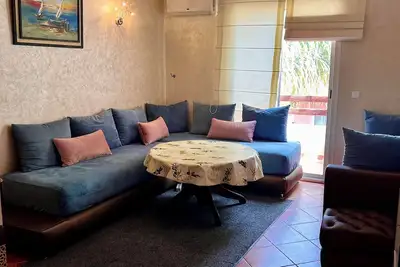 Image de Cozy 1-bedroom apartment 150m from the beach in lovely Imi Ouaddar