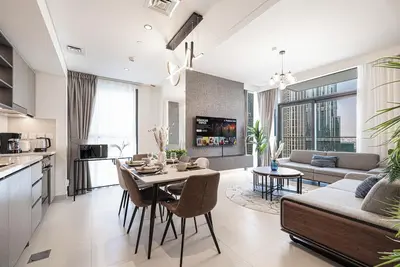 Image de Full Burj Khalifa View, Luxury 2 Bedroom in the Heart of Downtown Dubai