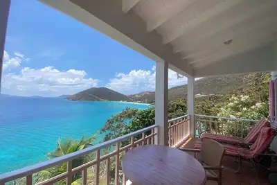 Image de Sunset Villa West, charming Jost Van Dyke villa overlooking White Bay Beach