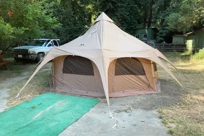 Image de Glamping Tent Large at Enchanted Forest Retreat