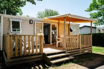 Mobil-home | Comfort Xl | 3 Ch. | 6 pers. | Terrasse surélevée | A/C | Tv