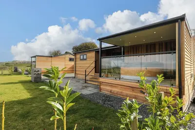 Image de Enia (Lodge 2), pet friendly, with hot tub in Corwen