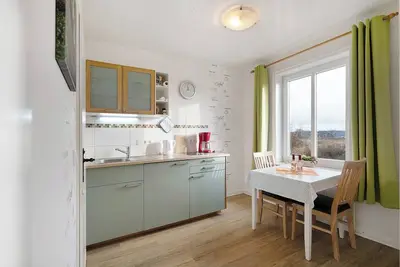 Image de Studio 'Ferienwohnung 1 Raum Süden' avec terrasse partagée, jardin partagé et Wi-Fi