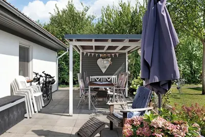 Image de Maison de vacances 'Ferienhaus Apfelzauber' avec terrasse privée, jardin privé et Wi-Fi