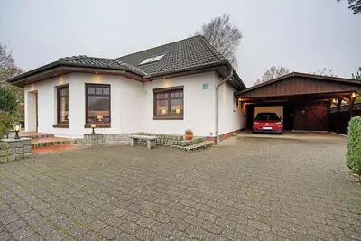 Image de Appartement \"Offenbüttel\" avec terrasse privée, jardin partagé et Wi-Fi