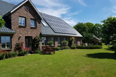 Image de Appartement 'Ferienwohnung Hof Krakebüll' avec terrasse privée, jardin privé et Wi-Fi
