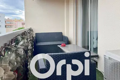 Image de Bel F2 climatisé avec parking, balcon plein sud, proche plage et centre à Palavas
