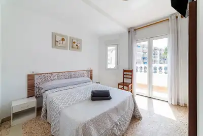 Image de Chambre 'Doble 11' avec terrasse privée, Wi-Fi et climatisation
