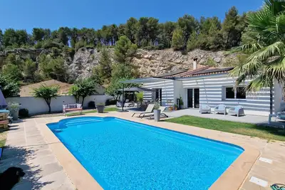 Image de Villa contemporaine au calme, entre Aix-en-Provence et Lourmarin