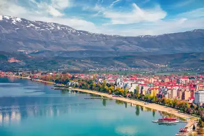 Image de Charming 2-bedroom lake house with WiFi and Ac in enchanting Pogradec, Albania
