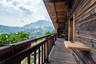 Image de Appartement 'Gite Les Clapières - Grande Partie' avec vue sur les montagnes