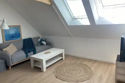 Appartement 'Surf Studio Vue Mer' avec vue sur mer et Wi-Fi