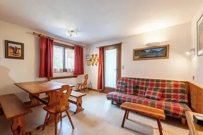 Image de Appartement 'La Bévéria 5' avec terrasse privée et jardin partagé