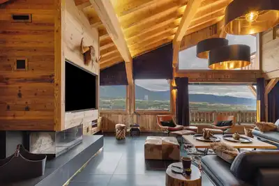 Image de Chalet 'Isabella Lodge Pyrénées' avec vue sur Montagne, terrasse privée et Wi-Fi