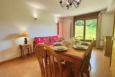 Image de Charmant 3 pièces à Flumet, terrasse, accès piscine, proche pistes - 6 personnes