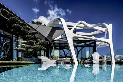 Image de Poets Garden Villa 4 bedrooms, outdoor pool, sauna, hot tub and panoramic view