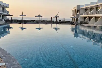 Pearl Island apartments with sea and mountain views