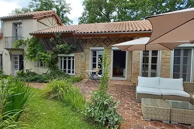 Image de Belle maison Gersoise de famille avec piscine chauffée a 28° a10 min de Marciac.