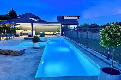 Image de Amazing 3 bedroom villa with outdoor pool next to Budapest