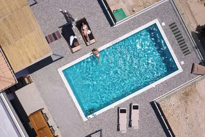 Disabled-friendly luxury villa with pool near Lefkada's best beaches