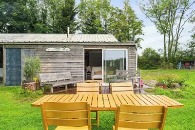 Image de Maison de vacances 'Gîte Pour 1 à 4 personnes Avec Sauna' avec jardin partagé