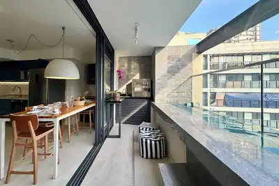 Image de Penthouse Duplex avec Piscine Ă Louer pour la Saison Ă Leblon
