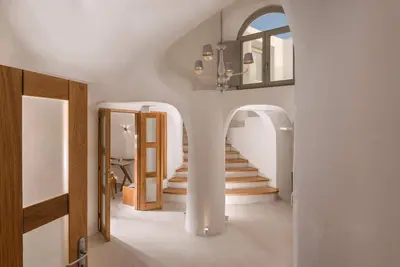 Image de Breathtaking Oia Suite | Legolas Suite | 3 Bedroom Suite | Adults Only | Suite with Two Private Heated Outdoor Pools & Caldera Sea View | Main Pedestrian Street