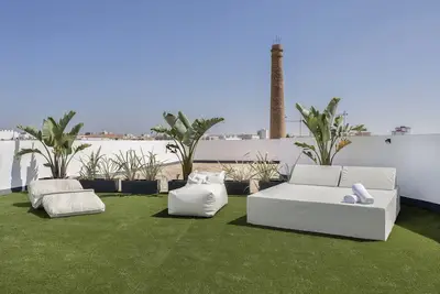 Appartement 'Calle Larga 48 Golf Incluido' avec terrasse privée, Wi-Fi et climatisation