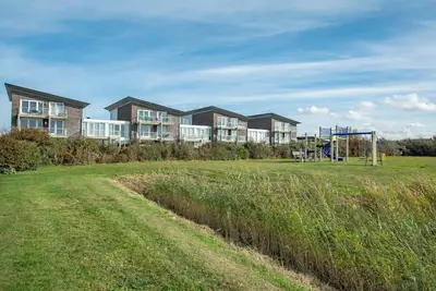 Image de Appartement en bord de mer avec balcon