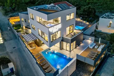 Image de Superbe maison à Makarska avec sauna