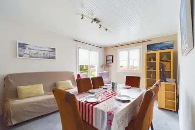 Image de À 300m de la plage, maison pour 5