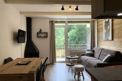Image de Coquet Studio renoviert, an den Pisten und in der Nähe des Zentrums von Pra Loup