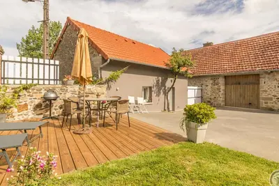 Image de Maison moderne à Jullouville : cour fermée, proche plage, accessible Pmr, recharge Ve, tout inclus