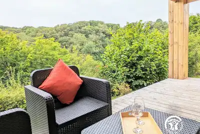 Image de Chalet confortable 4 pers. , terrasse, 2 chambres au camping de Coupeau