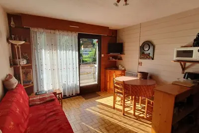 Image de Appartement cosy à Châtel, 100m des pistes, 4 pers. , terrasse sud, équipements cuisine complets