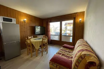 Image de Appartement 2 pièces cabine à Praz sur Arly - 4 personnes - Proche pistes et village, parking inclus