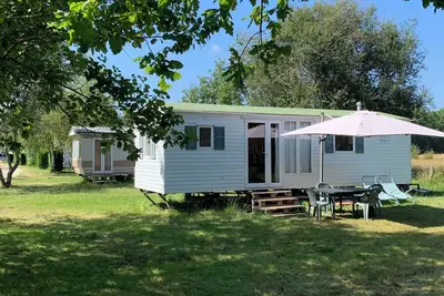 Image de Mobil Home dans petit camping très calme sans animation et familial