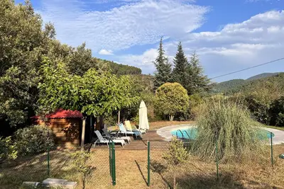 Image de Maison d'hôtes 'Chambre Cévenole' avec piscine partagée et climatisation
