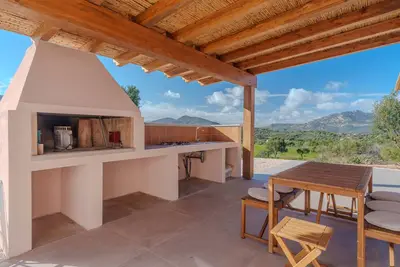 Image de Maison de vacances 'Stazzu Da Virgilio' avec vue sur les montagnes, Wi-Fi et climatisation