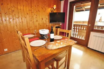 Image de Appartement 'Le Morclan' avec vue sur montagne et balcon