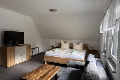 Image de Vacation apartment \"Himmelsleiter\", living/bedroom - Ferienhaus Barbarine