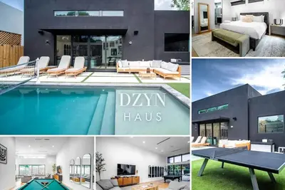 Image de 4br Modern Villa in Design District w/Private Pool, Billiards, Grill & More!