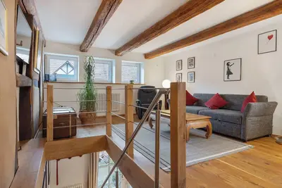 Image de Appartement 'Ferienwohnung Fachwerk-Home' avec terrasse privée