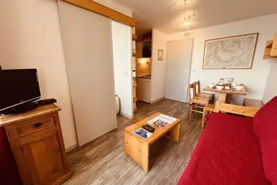 Image de Appartement 2 pièces pour 5 personnes avec accès direct aux pistes et balcon – Vallandry