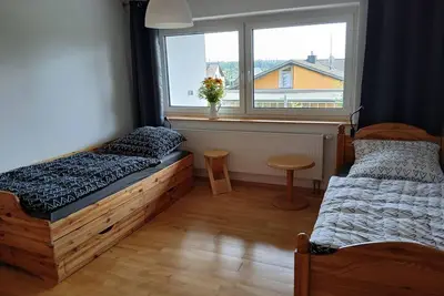 Image de 5 bed apartment, shower/Wc, 3 bedrooms, balcony - Ferienwohnung am Steingärtchen